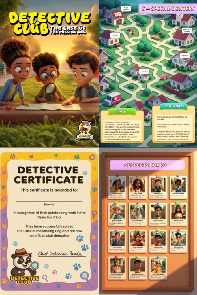 printable detective game for kids printable detective game for kids